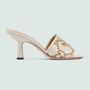 NEW Gucci X Adidas Leather Mule Pump